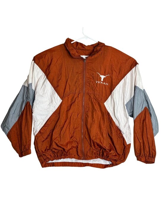 Red Oak Sportswear Other - Texas Longhorns Vintage Nylon Tracksuit Jacket & Pants L Orange Gray White